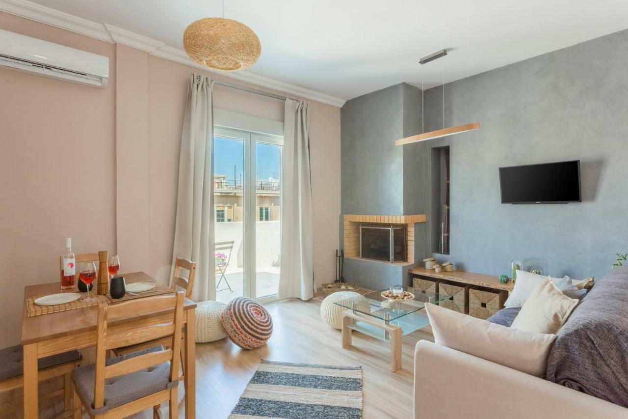 100M2 Luxury Apartment In The Heart Of Athens - Living Stone Emerald Екстериор снимка